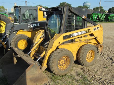 how big is a 6675 john deere skid steer|john deere 675b with ssqa.